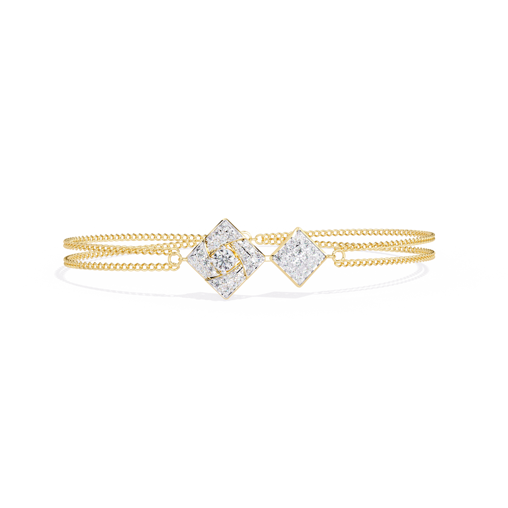 Elegant Everyday Square  bracelet