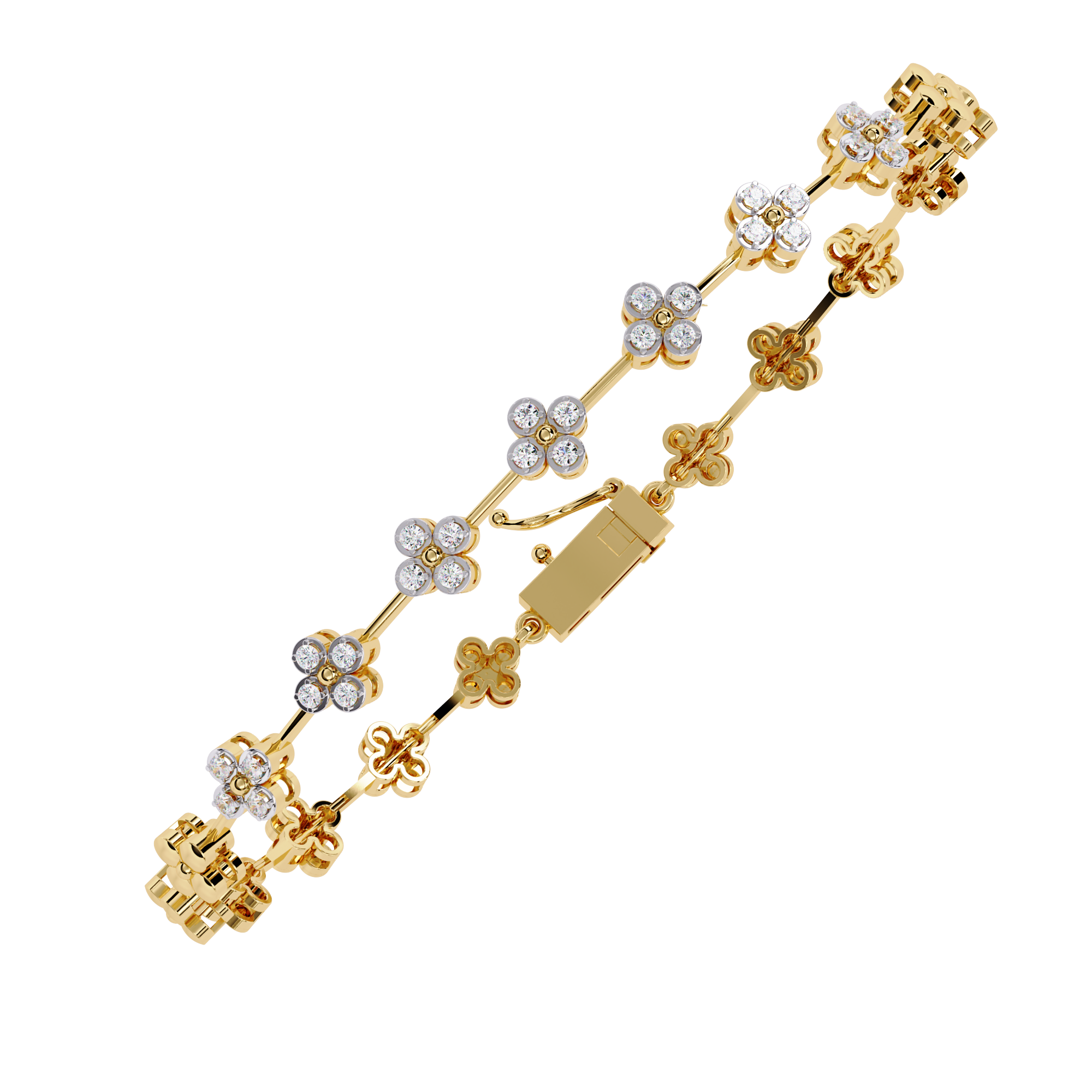 Evergreen Everday clove wear bracelet – Yellow Gold