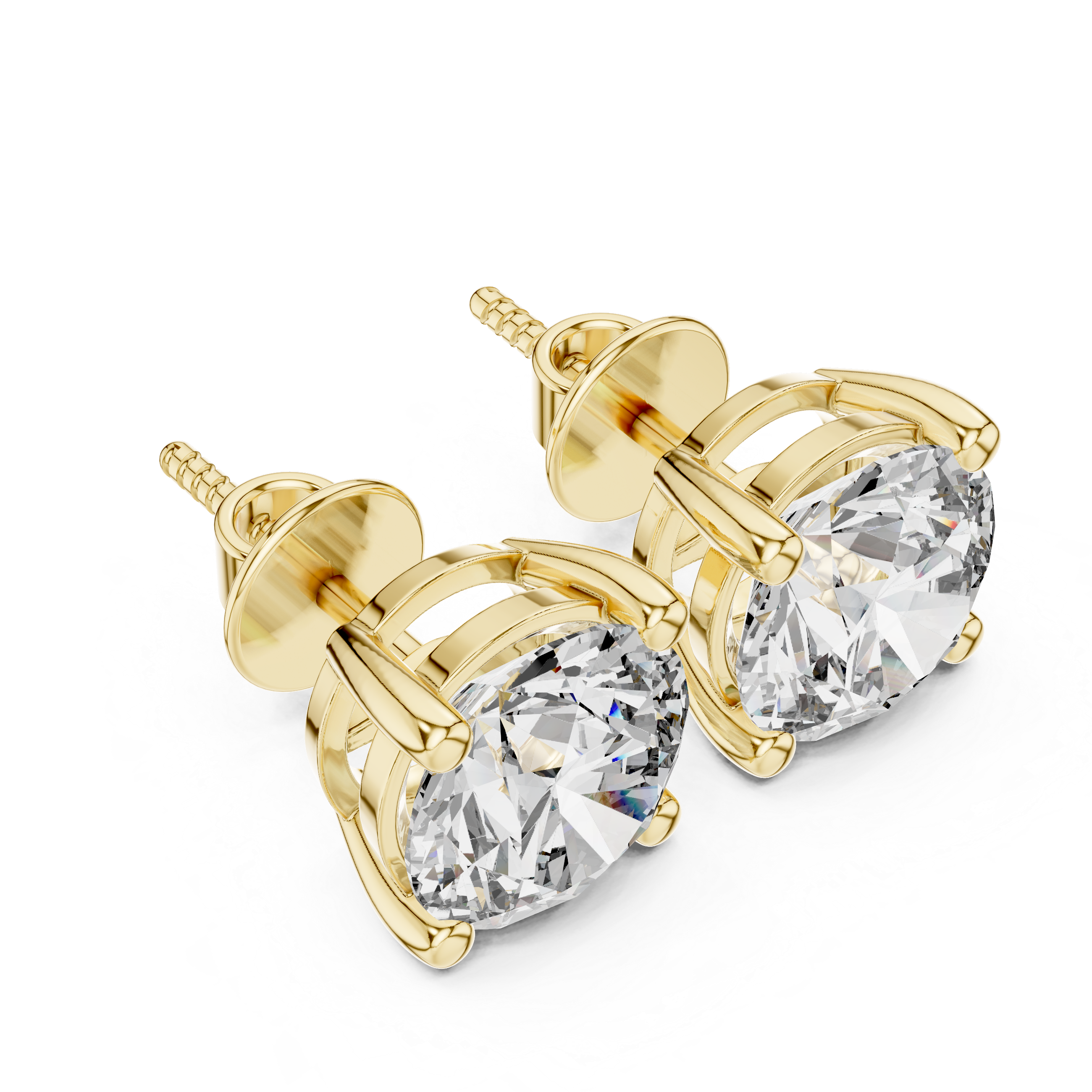 Stud earring – Yellow Gold
