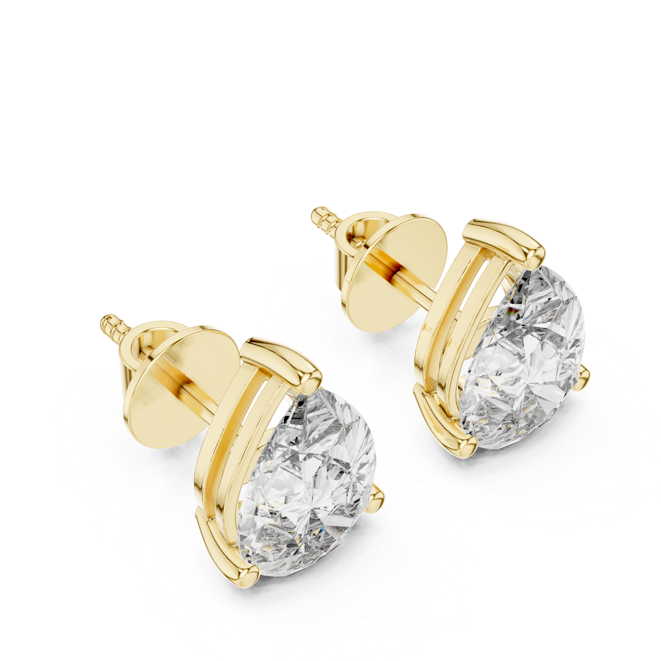Pear Stud earring