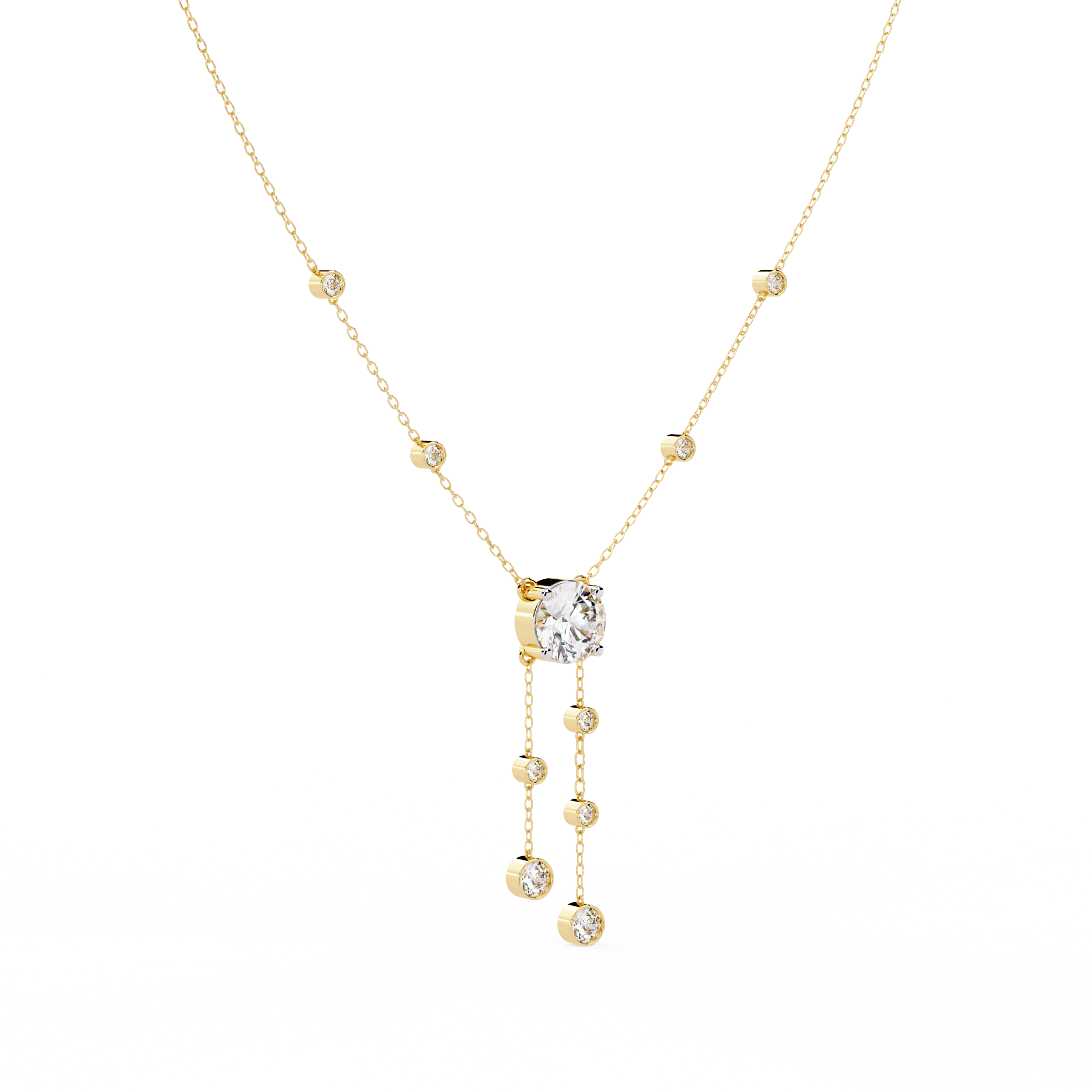 Modern necklace for all aocassion – Yellow Gold